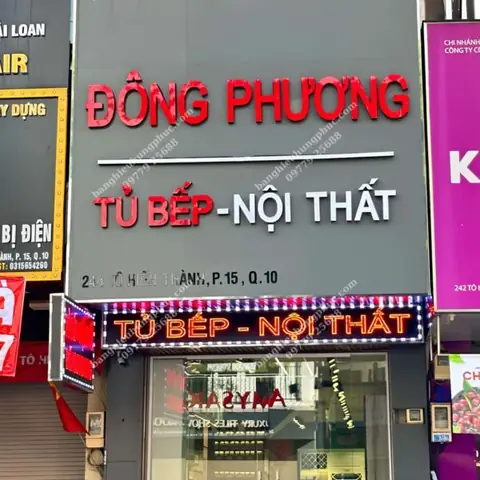 biển quảng cáo nội thất
