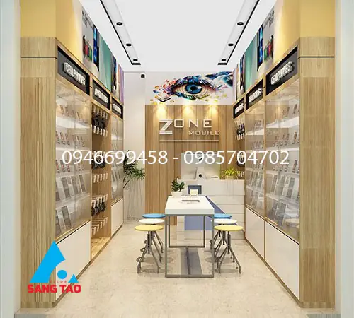 2. Dịch vụ thiết kế thi công shop cửa hàng trưng bày