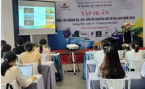 Quảng Nam: Tập huấn về quảng bá, xúc tiến du lịch và chuyển đổi số du lịch