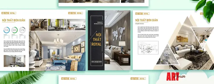 Dưới đây là những mẫu catalogue của Art House: