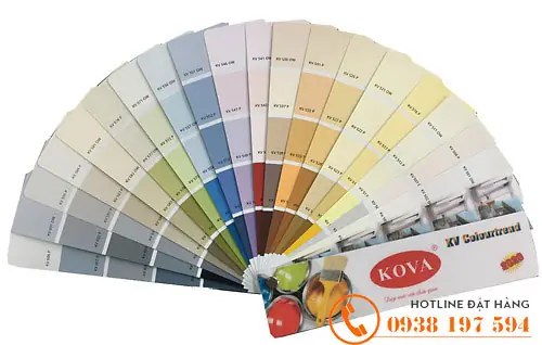 Quạt màu sơn Jotun nội thất: Hướng dẫn chọn màu chuẩn