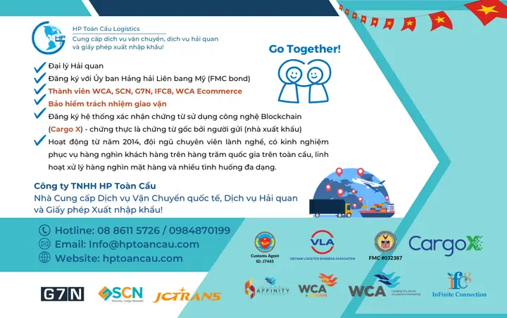 Chọn HP Toàn Cầu làm đơn vị logistics nhập khẩu đồ trang trí nội thất bằng nhựa của bạn?