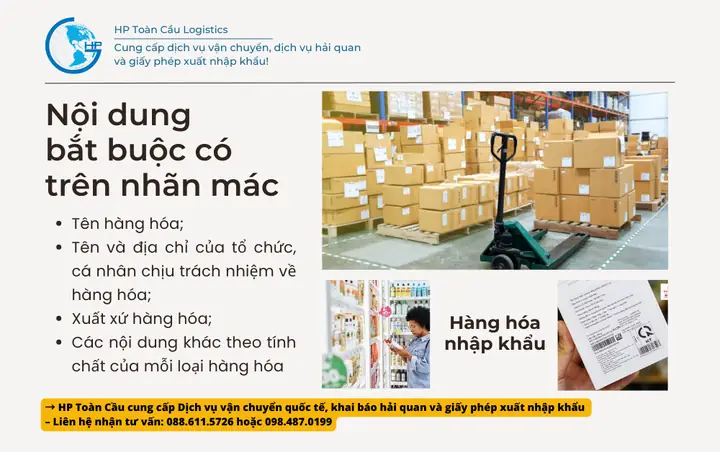 Quy định về nhãn mác đồ trang trí nội thất bằng nhựa khi nhập khẩu