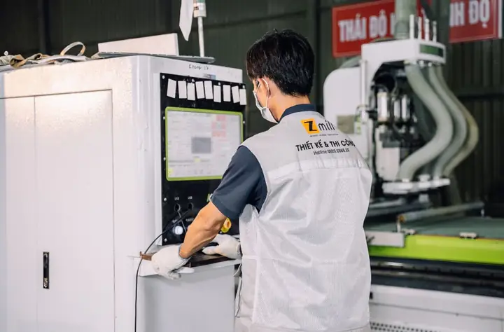1.2. Hệ thống máy móc – Công nghệ