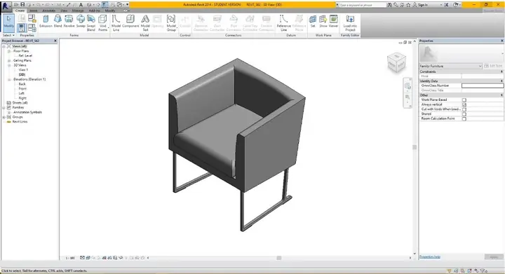 Revit Nội Thất Cho Phép Tích Hợp Dữ Liệu Một Cách An Toàn