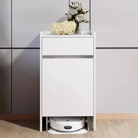 Tủ robot hút bụi full trắng