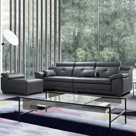 SF303 - GHẾ SOFA DA 4 CHỖ NGỒI
