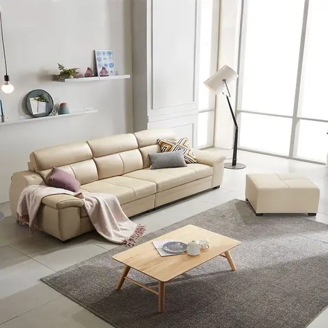 SF303 - GHẾ SOFA DA 4 CHỖ NGỒI
