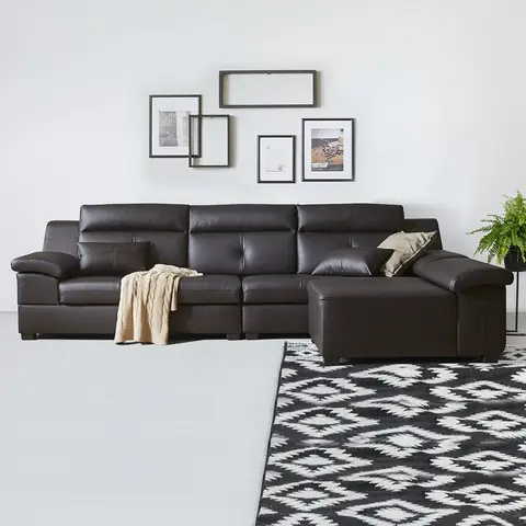 SF303 - GHẾ SOFA DA 4 CHỖ NGỒI