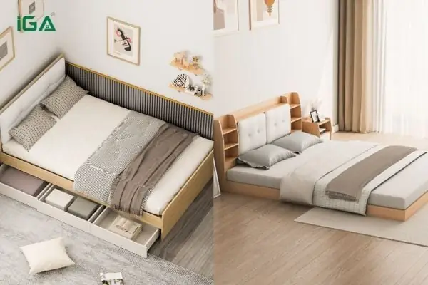 Mách bạn mẹo chọn giường ngủ phù hợp không gian sống