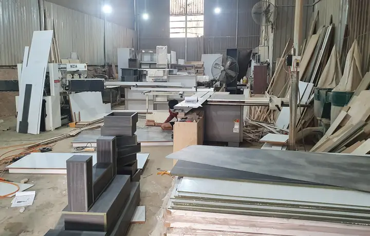 Bước 2: Thống kê vật tư nguyên liệu