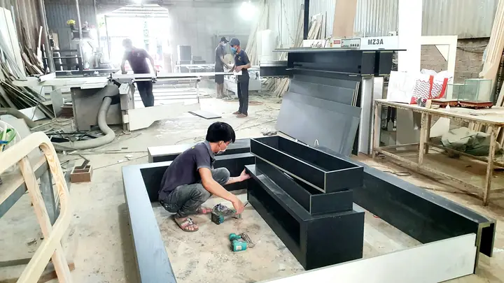 Bước 3: Gia công sơ bộ