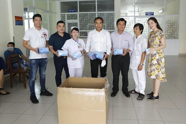 Công Ty Cổ Phần Samaki Power Trao Tặng 18.000 Khẩu Trang Tới Quận Hoàng Mai, Hà Nội - Ảnh 3. Công Ty Cổ Phần Samaki Power Trao Tặng 18.000 Khẩu Trang Tới Quận Hoàng Mai, Hà Nội - Ảnh 3.