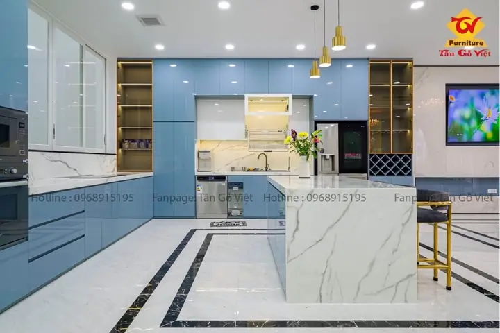 1. Tại sao nên chọn nội thất phòng bếp gỗ công nghiệp?