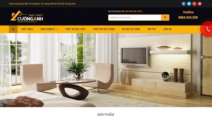 Một Website bán nội thất cần những gì?