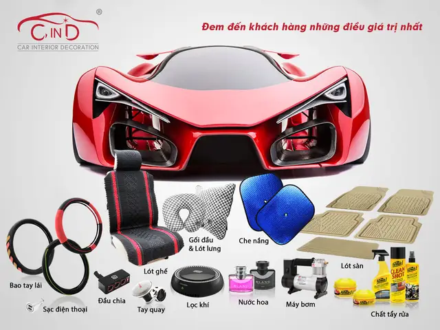shop nội thất ô tô cind