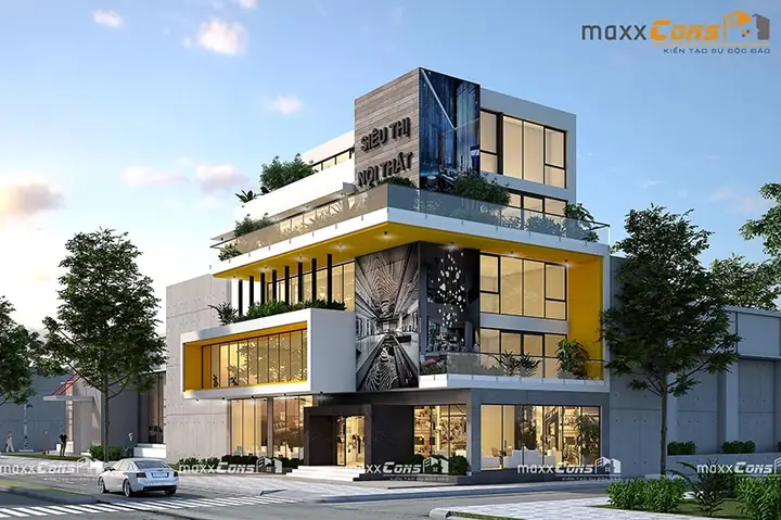 showroom nhà mẫu nội thất