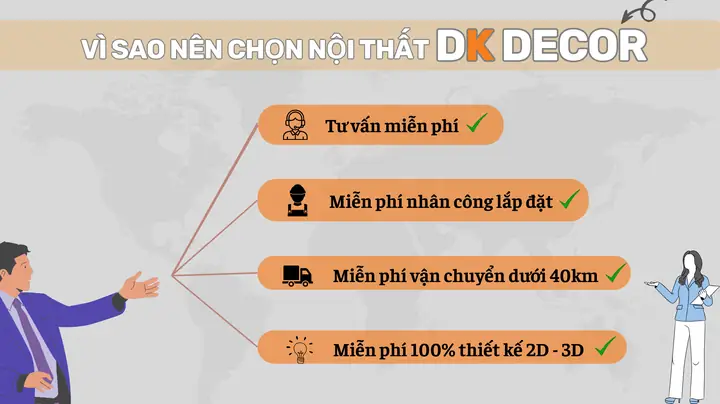Những lý do nên chọn DK Decor