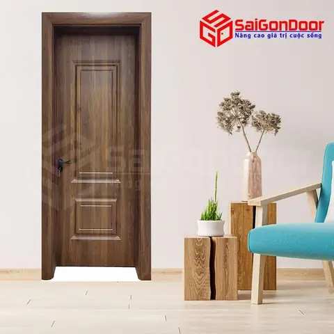 1. Các mẫu cửa nhựa composite CNC phổ biến tại Sài Gòn Door
