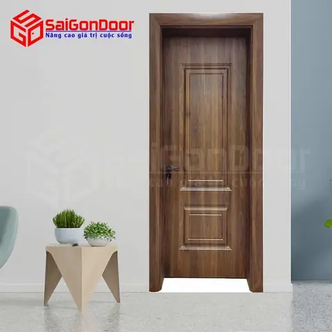 1. Các mẫu cửa nhựa composite CNC phổ biến tại Sài Gòn Door