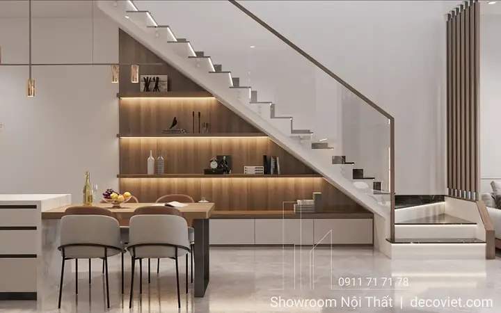 4. Tận Dụng Gầm Cầu Thang, Ban Công
