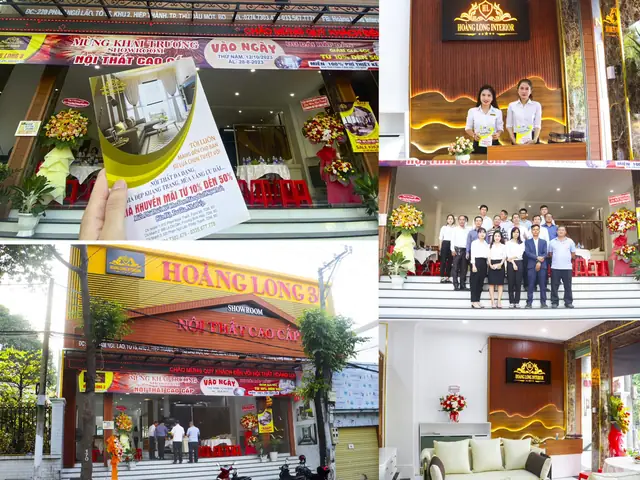 LỄ KHAI TRƯƠNG SHOWROOM NỘI THẤT HOÀNG LONG 3 – HOANG LONG INTERIOR
