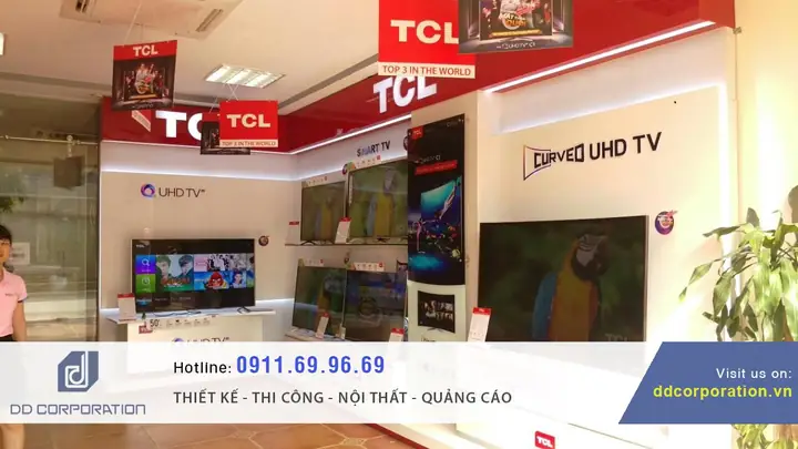 nội thất showroom tcl nguyễn xiển