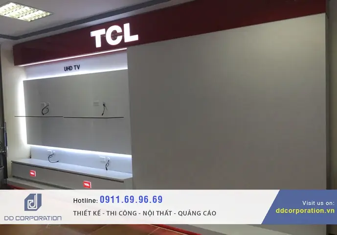 nội thất showroom tcl nguyễn xiển