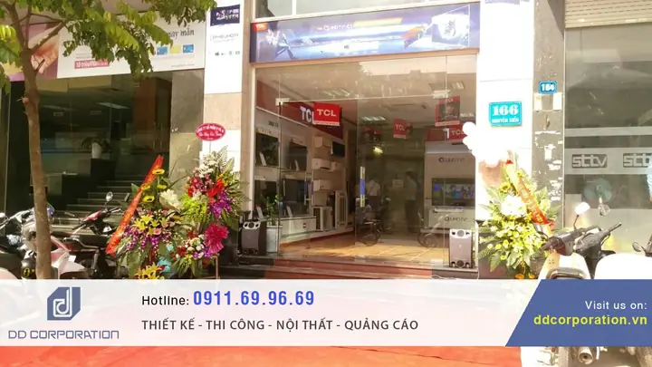 nội thất showroom tcl nguyễn xiển