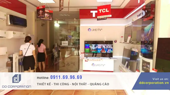 nội thất showroom tcl nguyễn xiển