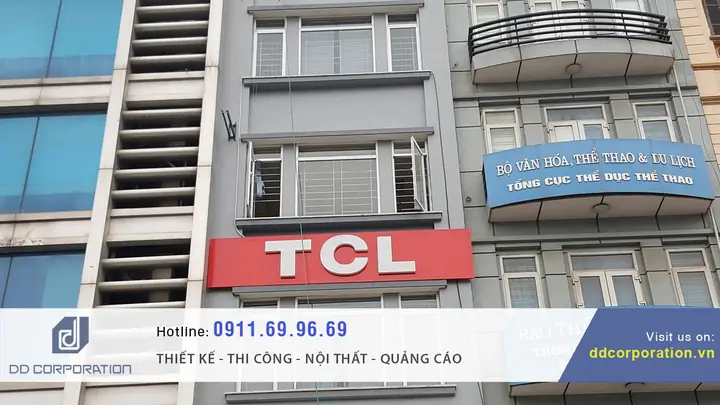 nội thất showroom tcl nguyễn xiển