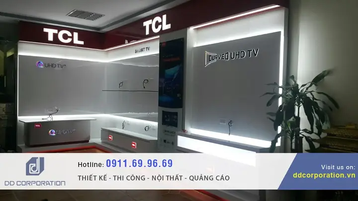 nội thất showroom tcl nguyễn xiển
