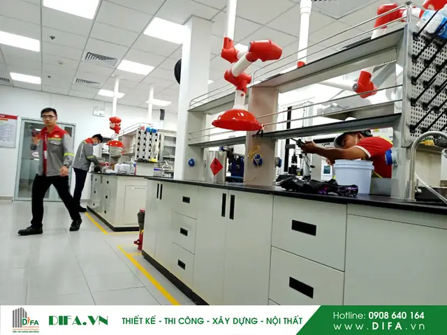 Cải Tạo Phòng Lab Nhà Máy Henkel