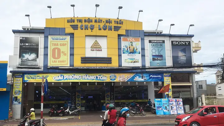 siêu thị điện máy nội thất chợ lớn long xuyên
