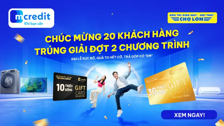 Công Bố Kết Quả Danh Sách 20 Khách Hàng Trúng Giải Đợt 2 Chương Trình “đại Lễ Rực Rỡ, Quà To Hết Cỡ - Trả Góp Có Em Tại Điện Máy Chợ Lớn” Công Bố Kết Quả Danh Sách 20 Khách Hàng Trúng Giải Đợt 2 Chương Trình “đại Lễ Rực Rỡ, Quà To Hết Cỡ - Trả Góp Có Em Tại Điện Máy Chợ Lớn”