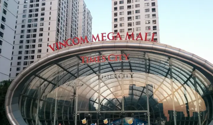 Vị trí của Vincom Mega Mall Times City?