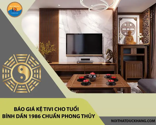 Hướng đặt kệ tivi hợp phong thủy