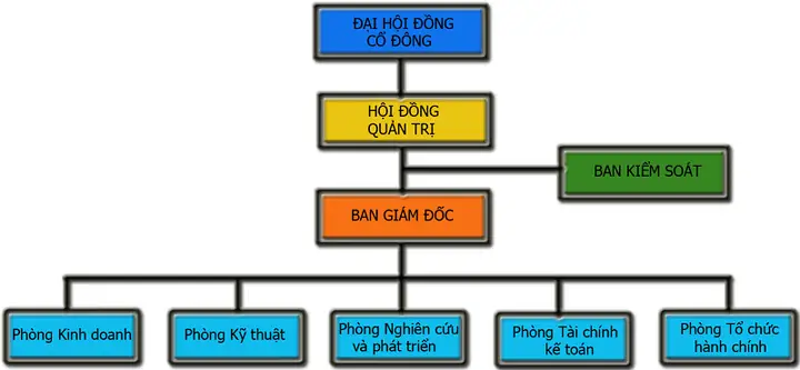 Cơ cấu tổ chức công ty cổ phần
