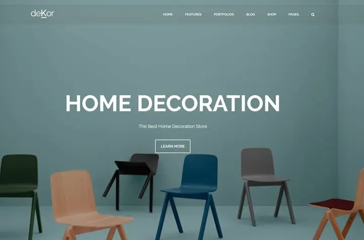 Thiết kế website nội thất đẹp, gây ấn tượng