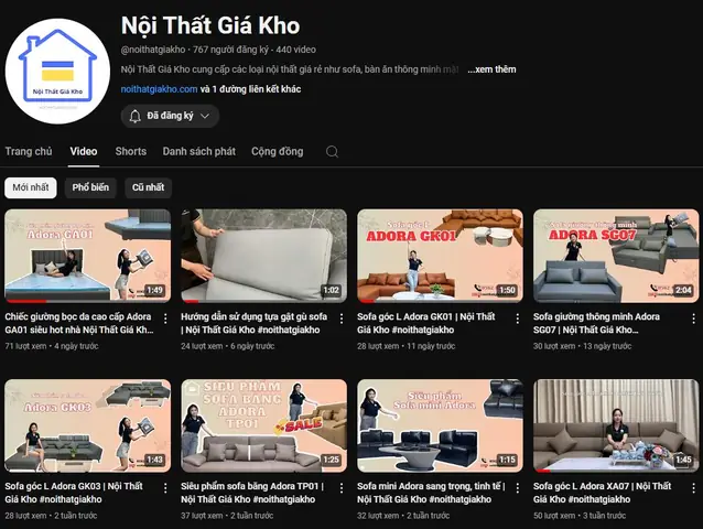 Nội Thất Giá Kho - Nội Thất Giá Rẻ Tại Kho - Sản Xuất Tại Xưởng
