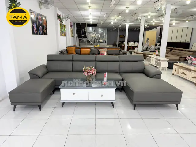 Ghế Sofa Da Chân Sắt Cao Cấp Phong Cách Ý N126 Ghế Sofa Da Chân Sắt Cao Cấp Phong Cách Ý N126