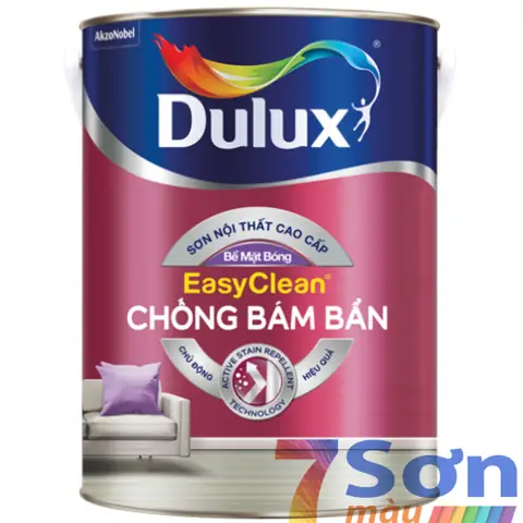 Sơn nội thất Dulux EasyClean Chống bám bẩn bề mặt bóng Z966B