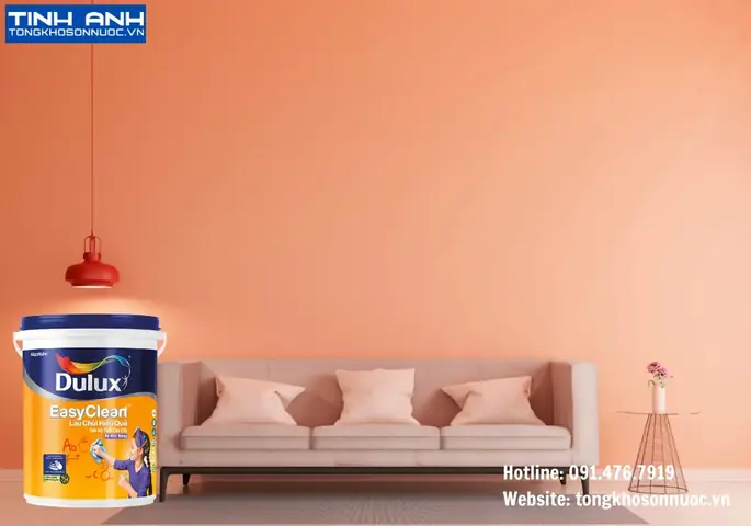 1.3.Sơn Dulux trong nhà– Dulux Easy Clean lau chùi hiệu quả