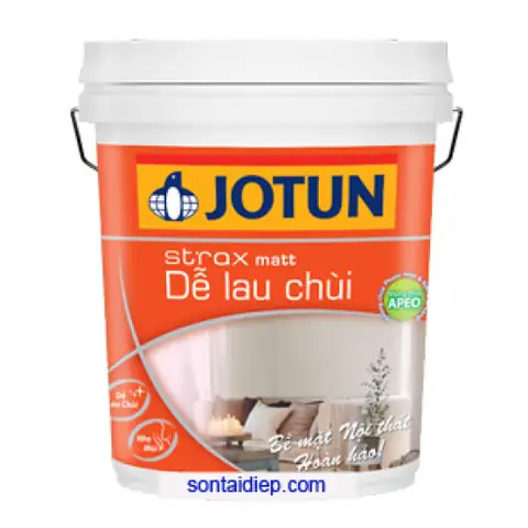 Đánh giá chi tiết sơn Jotun Strax Matt dễ lau chùi