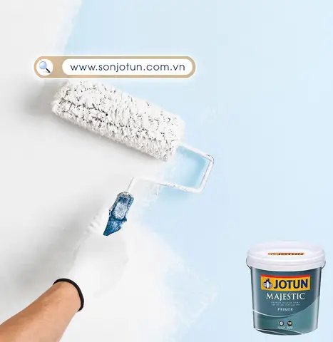 Hình Ảnh Sơn Jotun Lót Nội Thất Majestic Primer 17 Lít