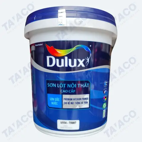 Sơn Lót Dulux A934 Chống Kiềm Trong Nhà Tăng Độ Bám Dính, Chống kiềm, Chống Thấm Tường Nội Thất Cao Cấp