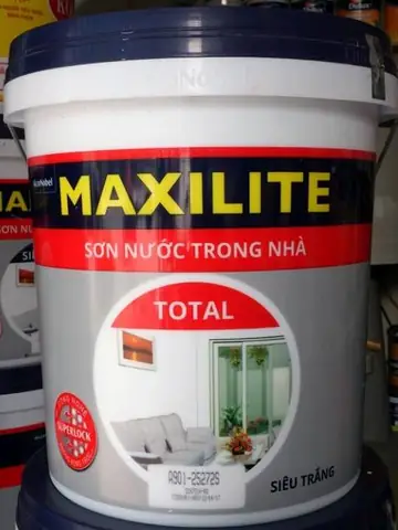 Đánh giá chi tiết sơn Maxilite trong nhà A901 18L
