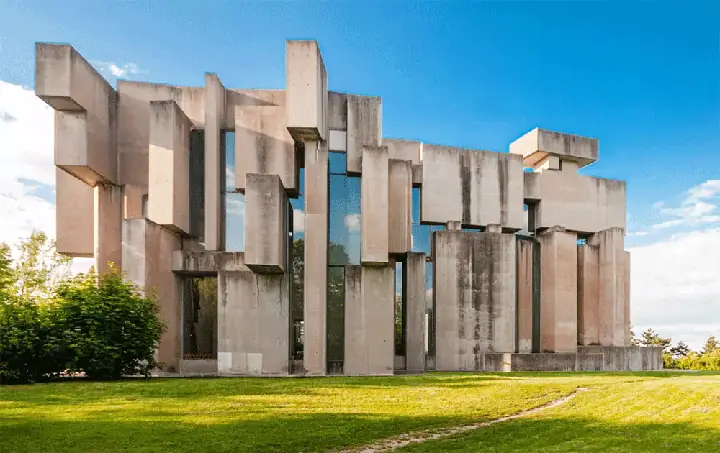 Kiến trúc Brutalism biá»u tượng cho thiết kế hình khá»i Äá»c lạ Kiến trúc Brutalism biá»u tượng cho thiết kế hình khá»i Äá»c lạ