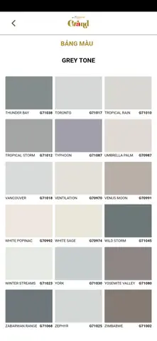 Công ty Mykolor cung cấp đến quý khách hàngbảng màu sơn Mykolor Nội thất và sơn Mykolor ngoại thất. Công ty Mykolor cung cấp đến quý khách hàngbảng màu sơn Mykolor Nội thất và sơn Mykolor ngoại thất.