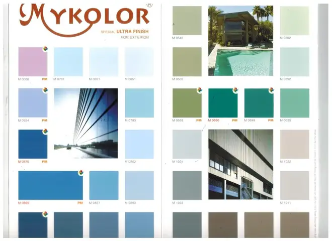 Công ty Mykolor cung cấp đến quý khách hàngbảng màu sơn Mykolor Nội thất và sơn Mykolor ngoại thất. Công ty Mykolor cung cấp đến quý khách hàngbảng màu sơn Mykolor Nội thất và sơn Mykolor ngoại thất.